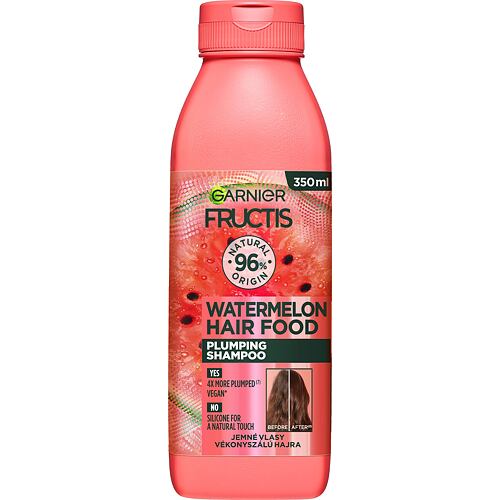 Šampon Garnier Fructis Hair Food Watermelon Plumping Shampoo 350 ml