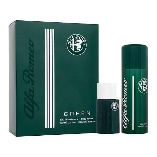 Toaletní voda Alfa Romeo Green 15 ml Kazeta