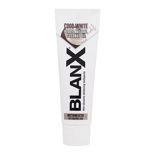 Zubní pasta BlanX Coco White 75 ml poškozená krabička