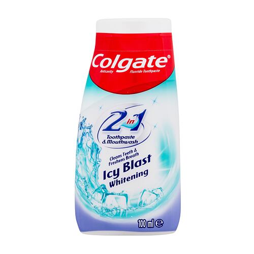 Zubní pasta Colgate Icy Blast Whitening Toothpaste & Mouthwash 100 ml