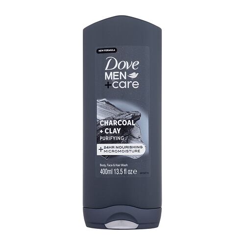 Sprchový gel Dove Men + Care Charcoal + Clay 400 ml