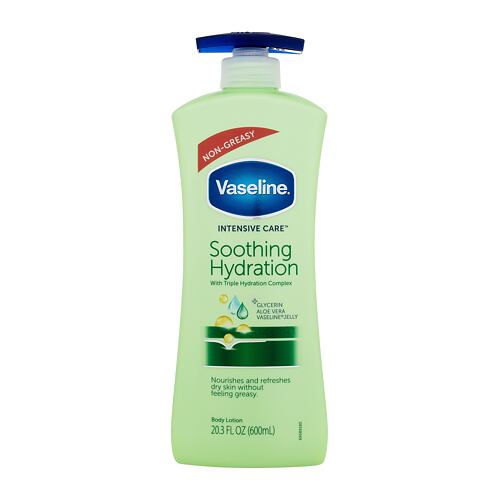 Tělové mléko Vaseline Intensive Care Soothing Hydration 600 ml