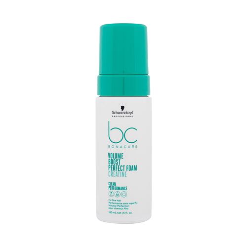 Objem vlasů Schwarzkopf Professional BC Bonacure Volume Boost Creatine Perfect Foam 150 ml poškozený flakon