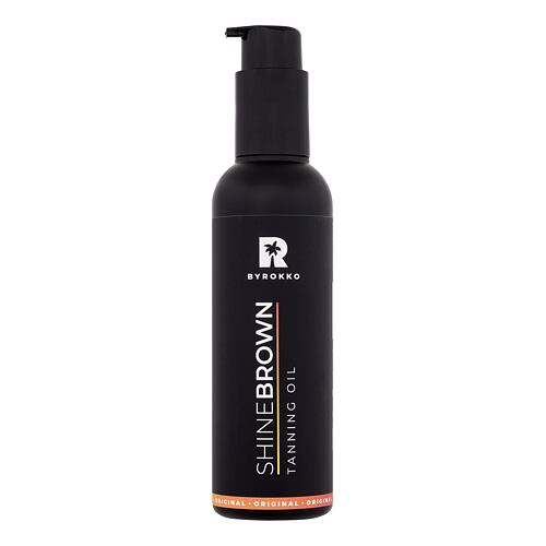 Opalovací přípravek na tělo Byrokko Shine Brown Oil 150 ml poškozená krabička