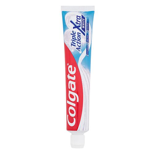 Zubní pasta Colgate Triple Action Xtra White 75 ml poškozená krabička