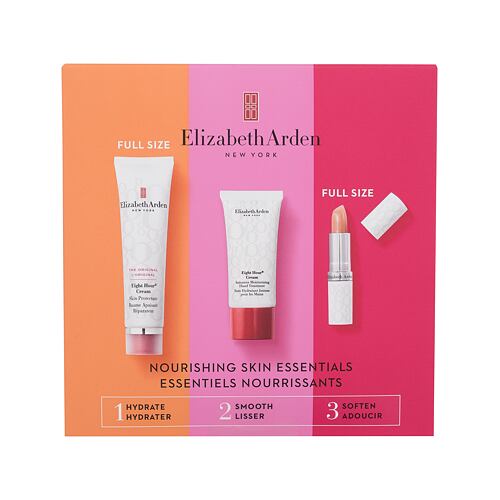 Tělový balzám Elizabeth Arden Eight Hour Cream Nourishing Skin Essentials SET2 50 ml poškozená krabička Kazeta