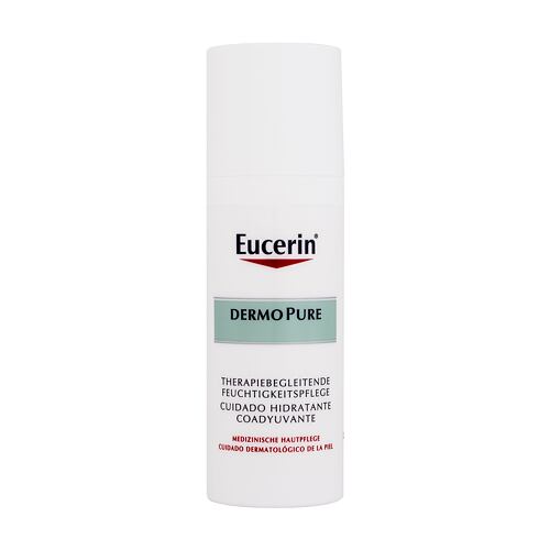Denní pleťový krém Eucerin DermoPure Adjunctive Soothing Cream 50 ml poškozená krabička