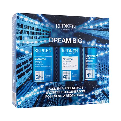 Šampon Redken Extreme Dream Big 300 ml poškozená krabička Kazeta