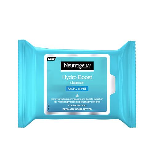 Čisticí ubrousky Neutrogena Hydro Boost Clenaser Facial Wipes 25 ks