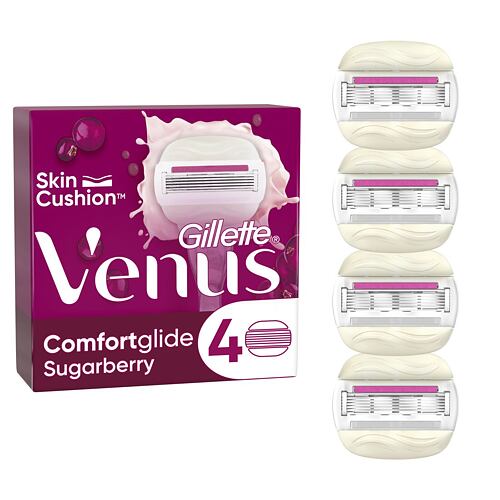 Náhradní břit Gillette Venus ComfortGlide Sugarberry 4 balení