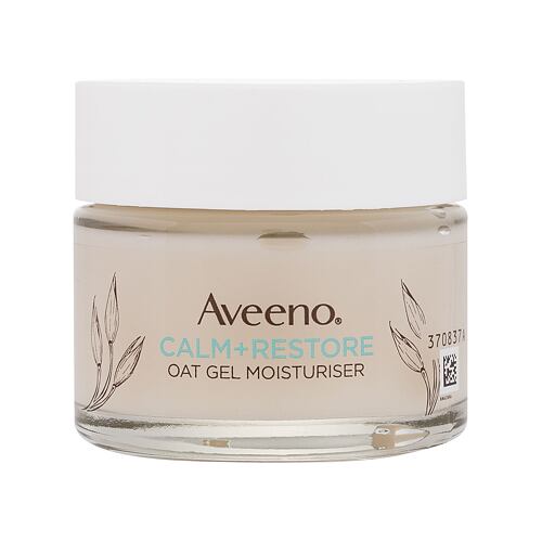 Pleťový gel Aveeno Calm + Restore Oat Gel Moisturiser 50 ml poškozená krabička