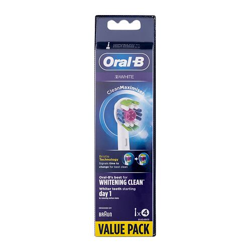 Náhradní hlavice Oral-B 3D White 4 ks