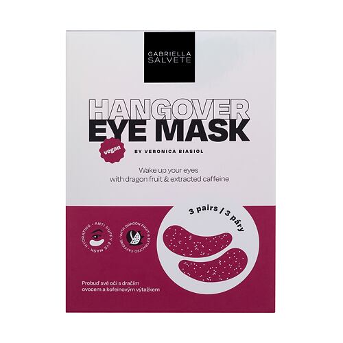 Maska na oči Gabriella Salvete Party Calling Hangover Eye Mask 6 ks poškozená krabička