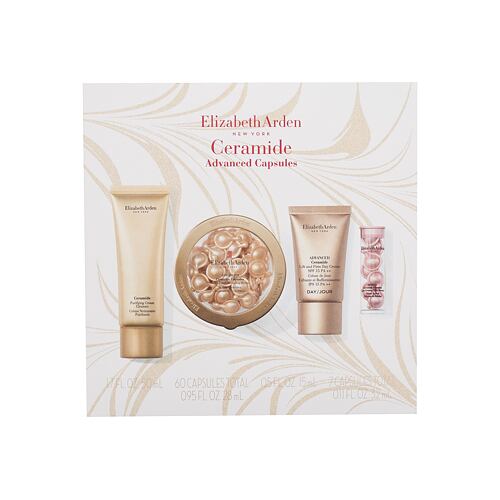 Pleťové sérum Elizabeth Arden Ceramide Advanced Capsules 60 ks poškozená krabička Kazeta