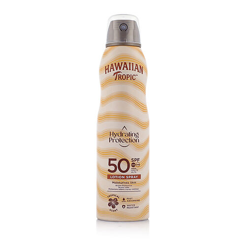 Opalovací přípravek na tělo Hawaiian Tropic Hydrating Protection Lotion Spray SPF50 220 ml