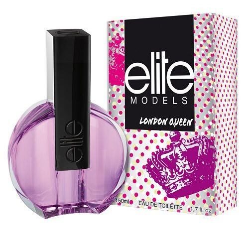 Toaletní voda Elite Models London Queen 50 ml poškozená krabička