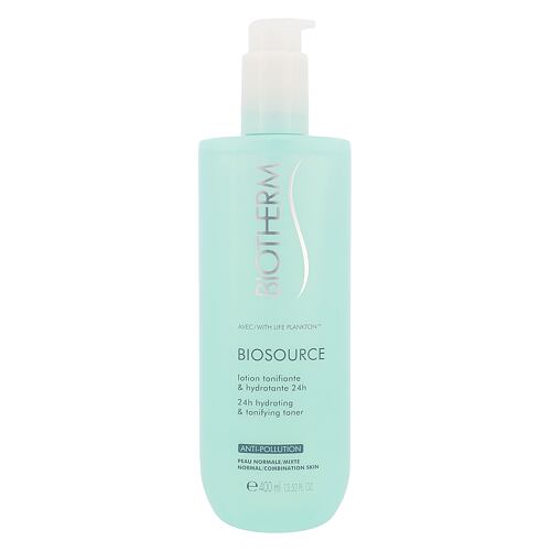 Čisticí voda Biotherm Biosource 24h Hydrating & Tonifying Toner 400 ml