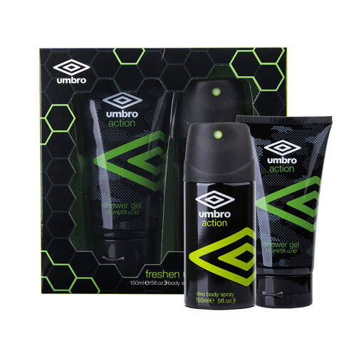 Deodorant UMBRO Action 150 ml poškozená krabička Kazeta