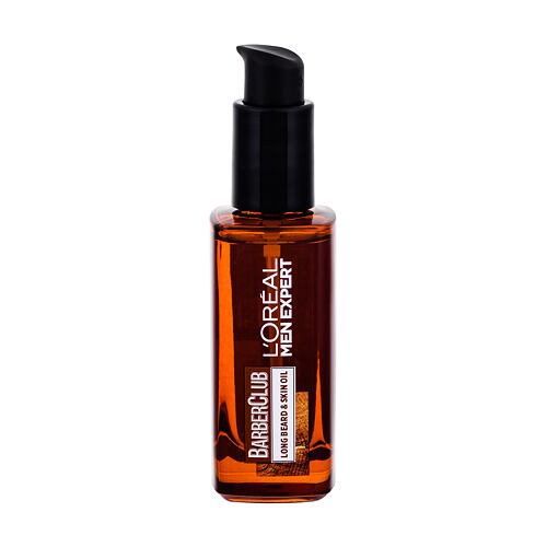Olej na vousy L'Oréal Paris Men Expert Barber Club Long Beard & Skin Oil 30 ml