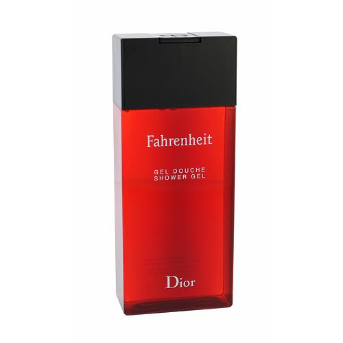 Sprchový gel Christian Dior Fahrenheit 200 ml poškozená krabička