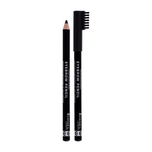 Tužka na obočí Rimmel London Professional Eyebrow Pencil 1,4 g 004 Black Brown