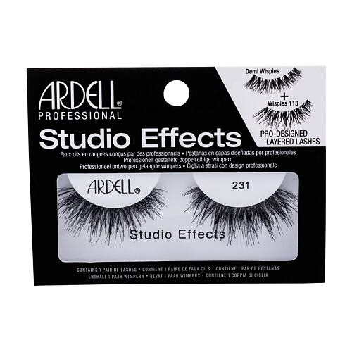 Umělé řasy Ardell Studio Effects 231 Wispies 1 ks Black