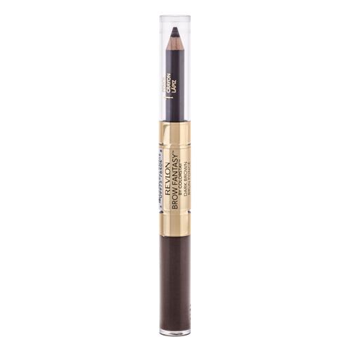 Set a paletka na obočí Revlon Brow Fantasy Pencil & Gel 1,49 g Dark Brown