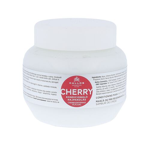Maska na vlasy Kallos Cosmetics Cherry 275 ml poškozený obal