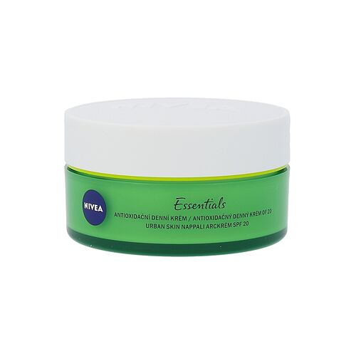 Denní pleťový krém Nivea Essentials Urban Skin Defence SPF20 50 ml poškozená krabička