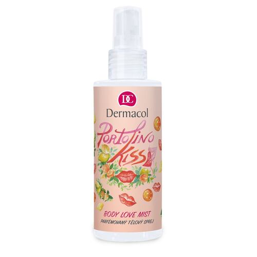 Tělový sprej Dermacol Body Love Mist Portofino Kiss 150 ml poškozený flakon