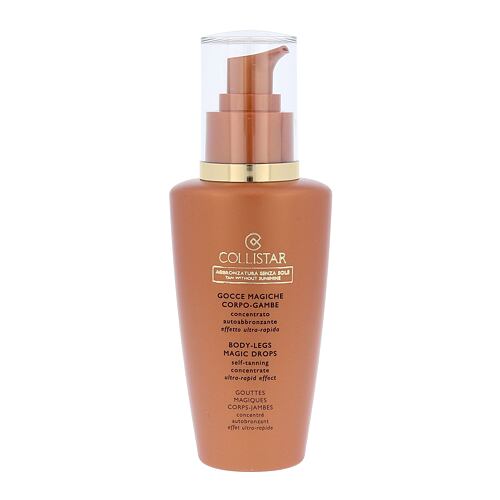 Samoopalovací přípravek Collistar Tan Without Sunshine Body Legs Magic Drops Self Tanning 125 ml poškozená krabička