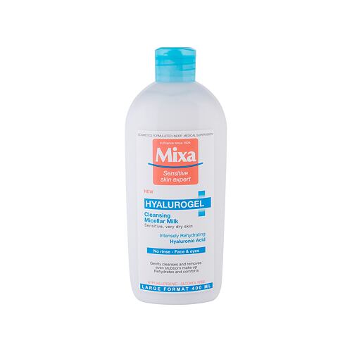 Čisticí mléko Mixa Hyalurogel Micellar Milk 400 ml