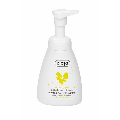 Tekuté mýdlo Ziaja Lemon Cake Hands & Body Foam Wash 250 ml