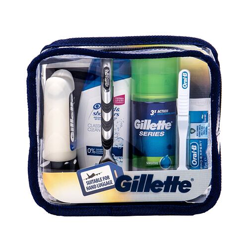 Holicí strojek Gillette Mach3 Travel Kit 1 ks Kazeta
