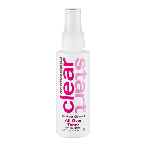 Pleťová voda a sprej Dermalogica Clear Start All Over Toner 118 ml