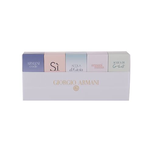 Toaletní voda Giorgio Armani Mini Set 2 24 ml Kazeta