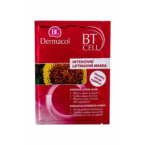 Pleťová maska Dermacol BT Cell Intensive Lifting Mask 16 g