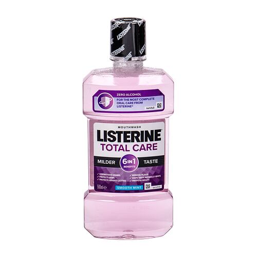 Ústní voda Listerine Total Care Mild Taste Smooth Mint 500 ml poškozený obal