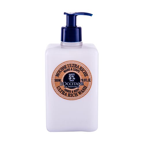 Tekuté mýdlo L'Occitane Shea Butter Ultra Rich 500 ml
