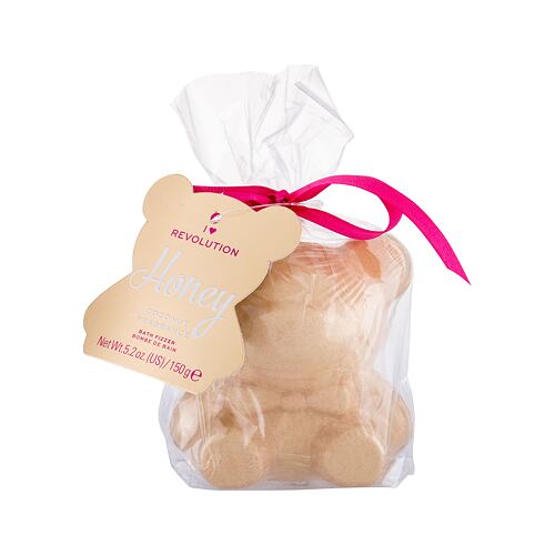 Bomba do koupele I Heart Revolution Teddy Bear 150 g Honey