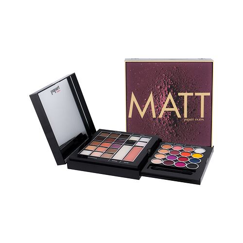 Dekorativní kazeta Pupa Pupart M Matt 22 g 001 Velvet Mood poškozená krabička