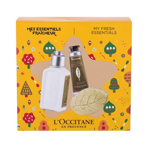 Tělové mléko L'Occitane Verveine (Verbena) Travel Set 30 ml Kazeta