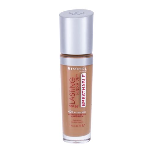 Make-up Rimmel London Lasting Finish Breathable 25HR SPF20 30 ml 400 Natural Beige