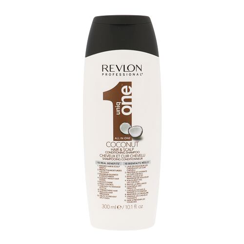 Šampon Revlon Professional Uniq One Coconut 300 ml poškozený flakon