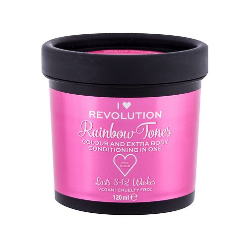 Barva na vlasy I Heart Revolution Rainbow Tones 120 ml Pink Cloud