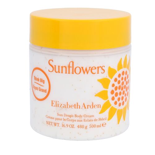 Tělový krém Elizabeth Arden Sunflowers 500 ml poškozený flakon