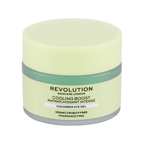 Oční gel Revolution Skincare Cooling Boost Cucumber 15 ml poškozená krabička