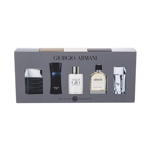 Toaletní voda Giorgio Armani Mini Set 3 25 ml Kazeta