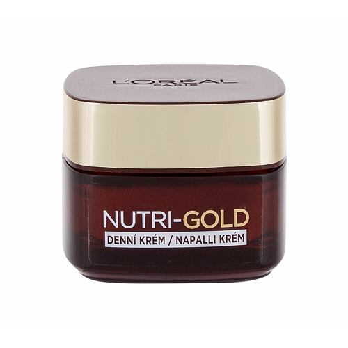 Denní pleťový krém L'Oréal Paris Nutri-Gold Extra 50 ml poškozená krabička