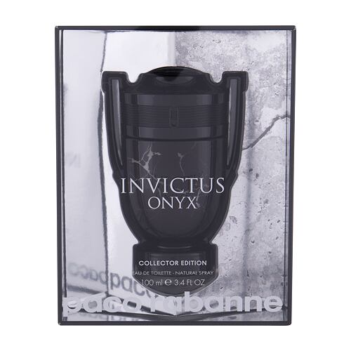Toaletní voda Paco Rabanne Invictus Onyx Collector Edition 100 ml poškozená krabička